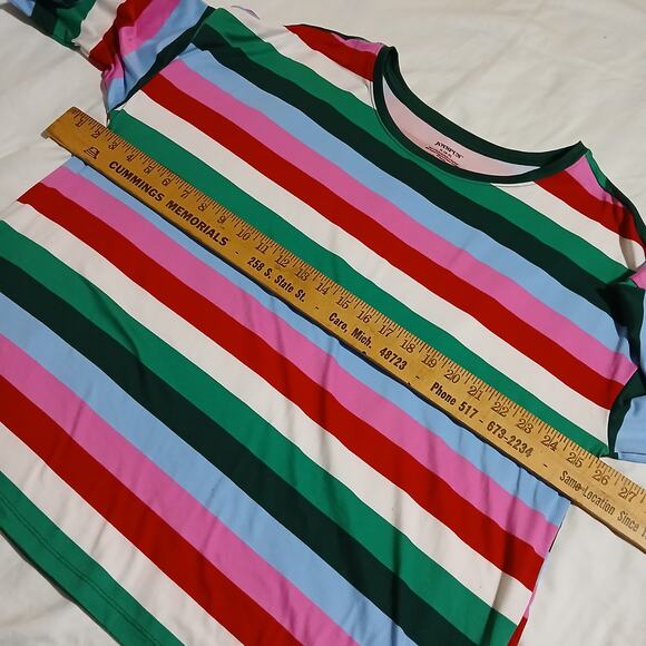 JOYSPUN Women's XL (16/18) 2-piece Pajama Set Easy Care Poly/Spandex blend - Picture 7 of 10